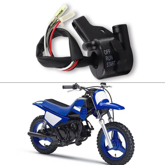 Throttle Housing Switch Start For Yamaha Peewee PY50 PW50 OFF/Run/Start Bike ATV - Picture 2 of 7